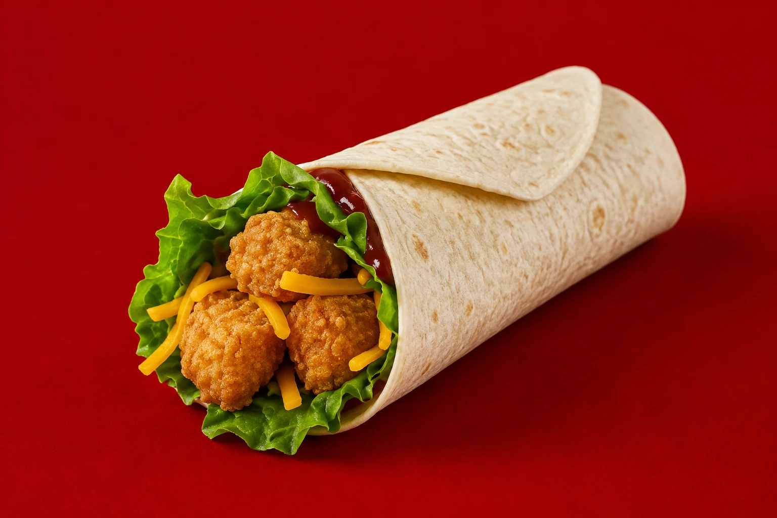bbq-wrap-veggie-with-halloumi-fries