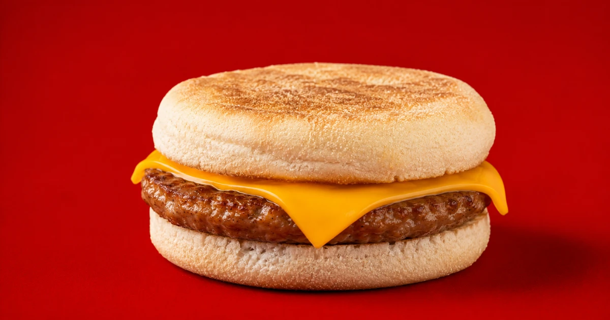 sausage-and-cheese-english-muffin